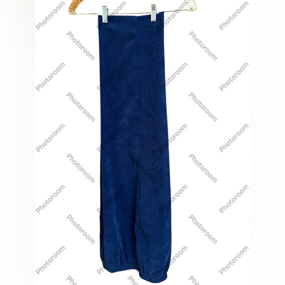 Alfred Dunner Blue Corduroy Straight Leg Trouser Pants Size 10 - Picture 3 of 6